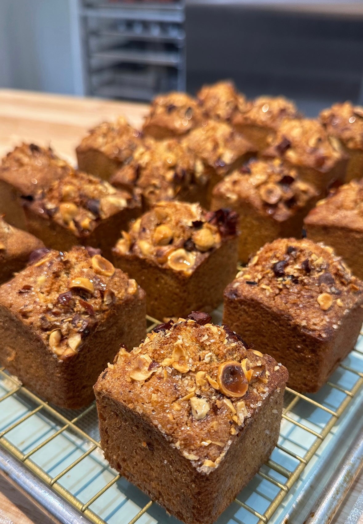 Einkorn Hazelnut Pound Cake