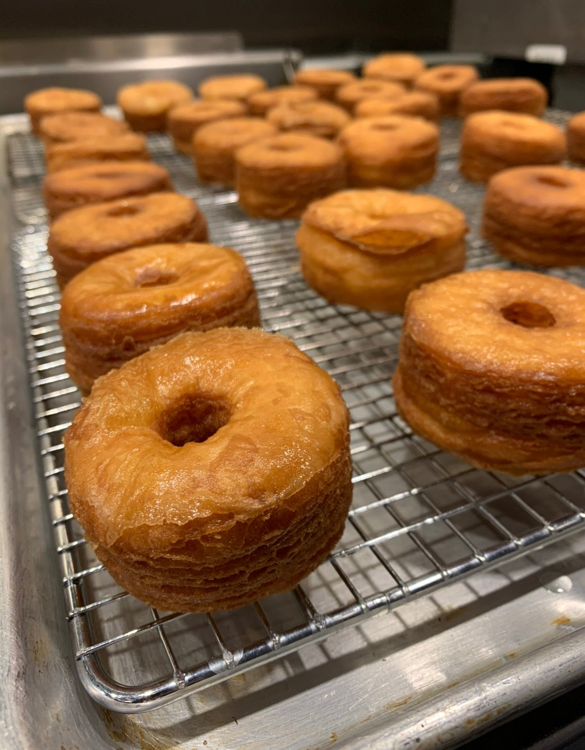 "Cronut" (Croissant + Donut)