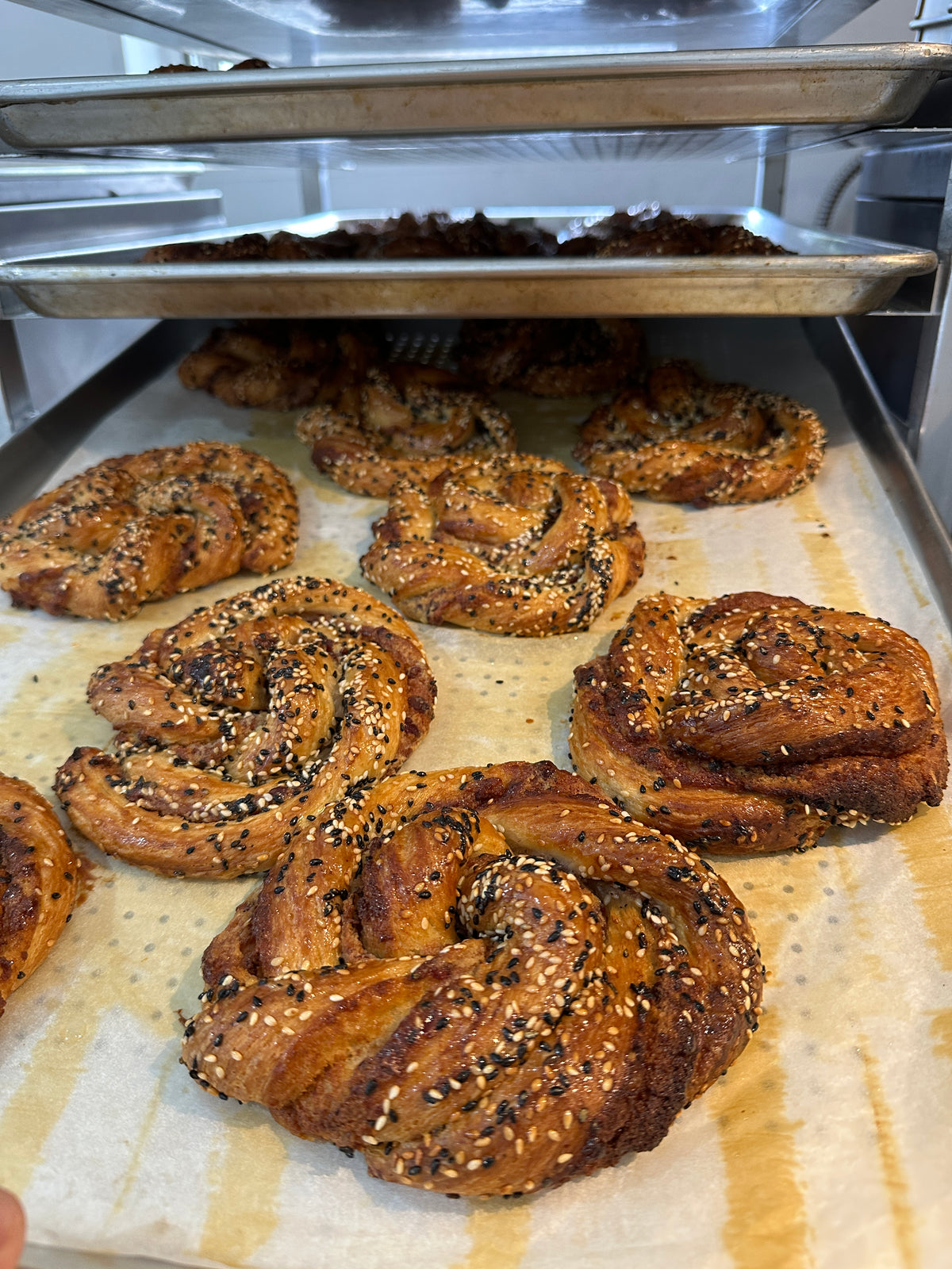 Red Bean Sesame Twist