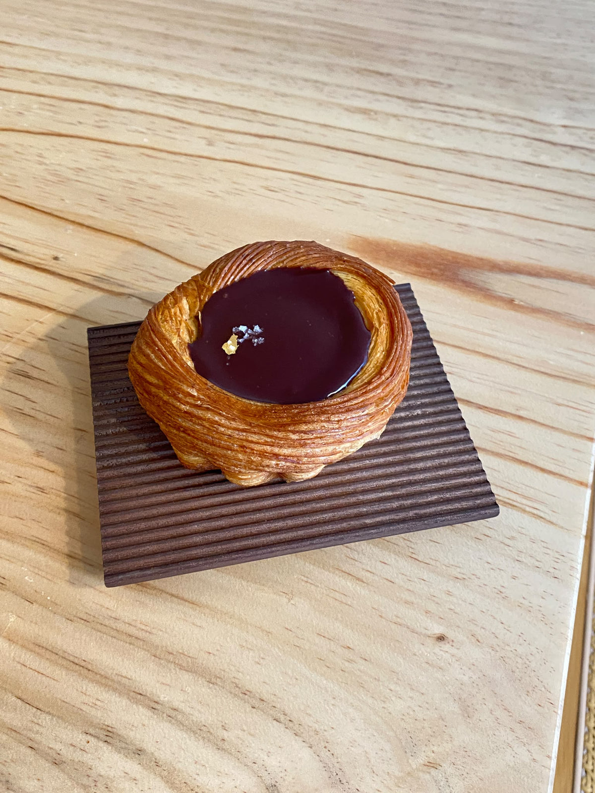 Salted Caramel Brownie Danish